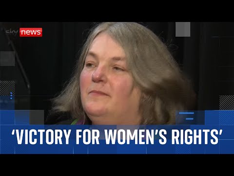'A victory for women's rights' as Supreme Court rules 'woman' in UK law refers to biological sex