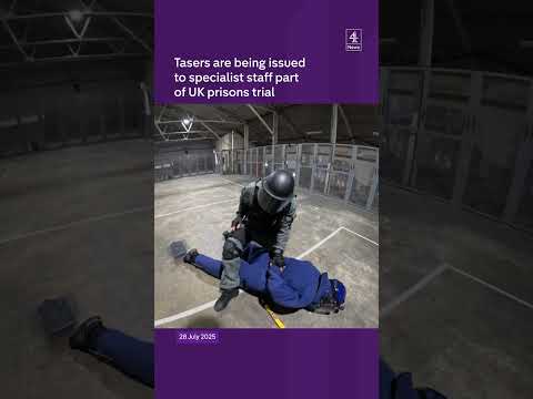 Tasers to be trialled in UK prisons