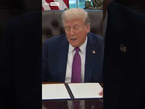 US President Donald Trump rebrands Department of Defense as Department of War