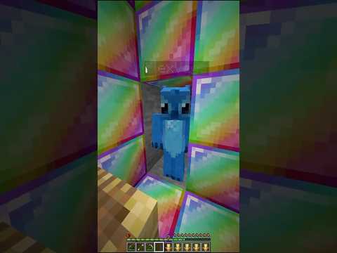 como sobrevivir una caída mortal en MINECRAFT #minecraft #shorts