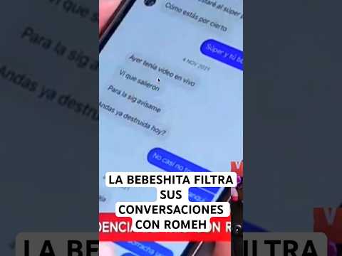 LA BEBESHITA FILTRA SUS CONVERSACIONES CON ROMEH #viral #lcdlf4 #lcdlf #lcdlf2024 #viralshort