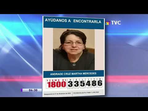Mujer que desapareció en Quito es buscada por sus hijos