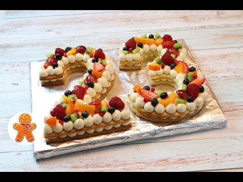Торт на 23 Февраля ✧ Торт Цифра Буква ✧ Cream Tart