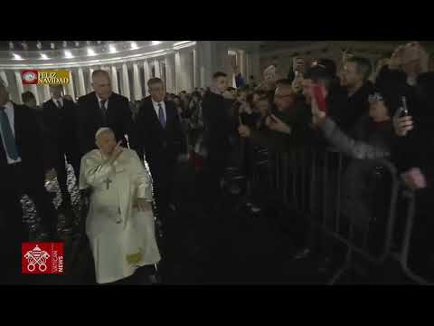 Vísperas y Te Deum presidida por el Papa Francisco - Domingo 31 de diciembre de 2023
