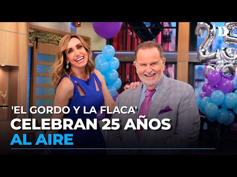 En exclusiva con 'El Gordo y La Flaca' tras sus 25 años al aire | El Diario