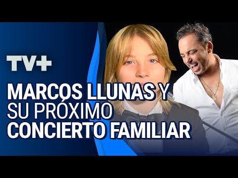 Marcos Llunas y su próximo concierto familiar