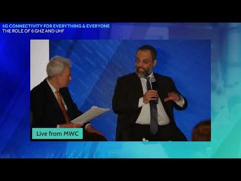 Uli Dropmann - '5G Connectivity for Everything and Everyone - The Role of 6 GHz and UHF'