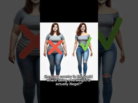 This Country Made Being Overweight Illegal 😱 | You Won’t Believe Why!”#worldfacts #curiosidades