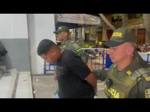 Inseguridad: Policía capturó a sujeto armado en el barrio Rebolo en Barranquilla