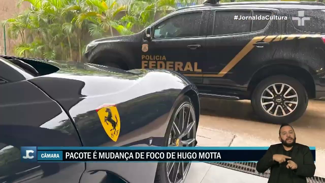 Presidente da Câmara Hugo Motta aprova urgência de oito projetos de segurança pública
