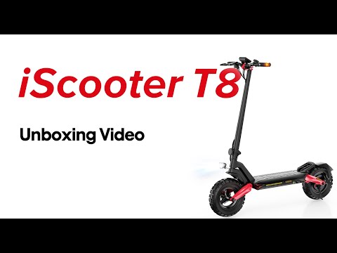 How to Assemble T8 E Scooter | iScooter T8 Unboxing