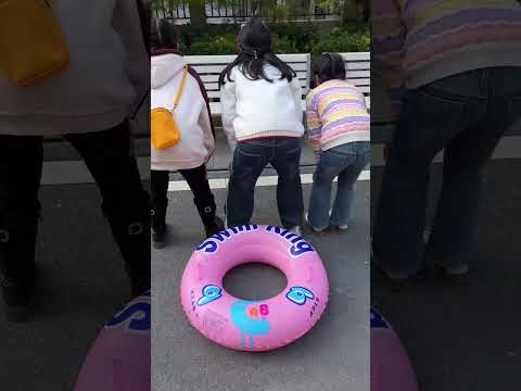 Cool Items!! Amazing swimming rings 🥰! #shorts #Funnyfamilygames