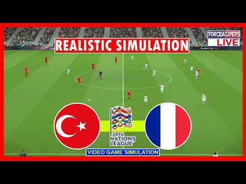 🔴LIVE: TÜRKIYE VS. FRANCE | UEFA NATIONS LEAGUE 2026/2027 | PES 2021 SIMULATION