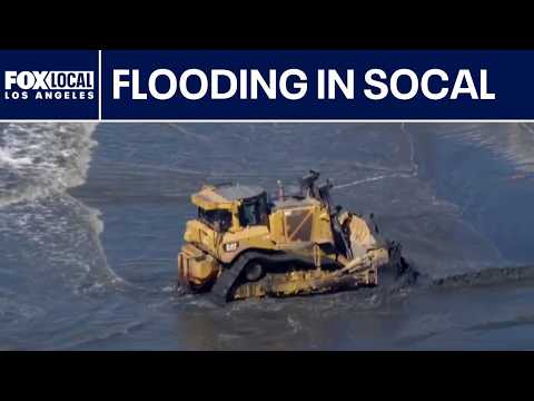 King tides and flooding strike Southern California coast