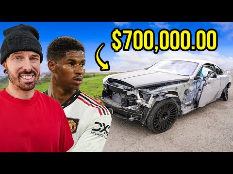 Restoring Marcus Rashford's Damaged Rolls-Royce: A Luxury Car Redemption Story