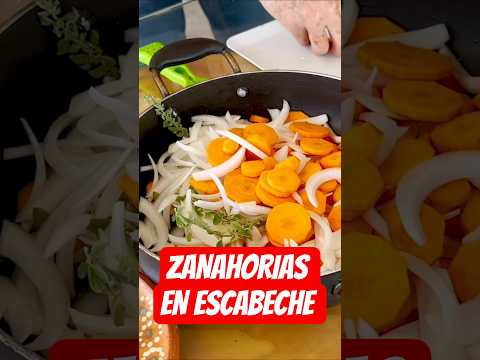 #Zanahorias en #Escabeche #receta #comida #rancho #antojitosmexicanos #cocina