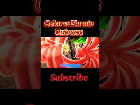 Goku vs All Naruto Universe Fight 🧐😱 #animehindi #animeshorts #goku #naruto #shorts