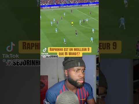 😱RAPHINHA EST UN VRAI NUMÉRO <strong>9</strong> #<strong>real</strong> #football #raphinha #lamineyamal #cr7 #barcelona #psg #dembele