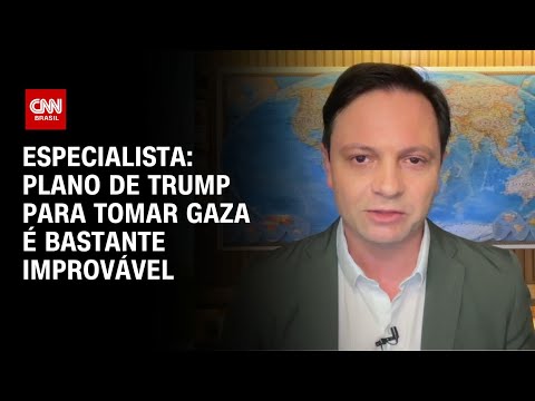 Especialista: Plano de Trump para tomar Gaza é bastante improvável | CNN PRIME TIME