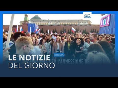 Le notizie del giorno | 29 settembre - Serale