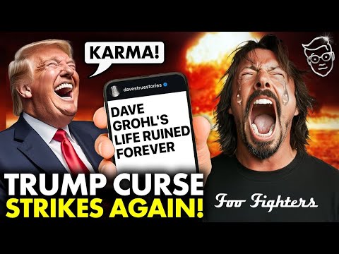 TRUMP CURSE: Foo Fighters Dave Grohl's Life DESTROYED After Anti-Trump Tantrum | Humiliating SCANDAL