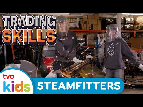 Steamfitters ♨️ Fixing Pipes | 🛠️ TRADING SKILLS | Future Jobs For Kids In Skilled Trades | TVOkids