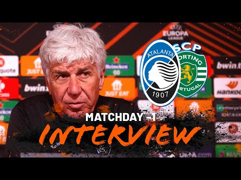 UEL ritorno Ottavi | Atalanta-Sporting | Gian Piero Gasperini: “Siamo molto motivati”