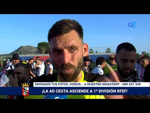 David Castro (AD Ceuta): «Hemos mantenido la ilusión intacta durante todo el año»