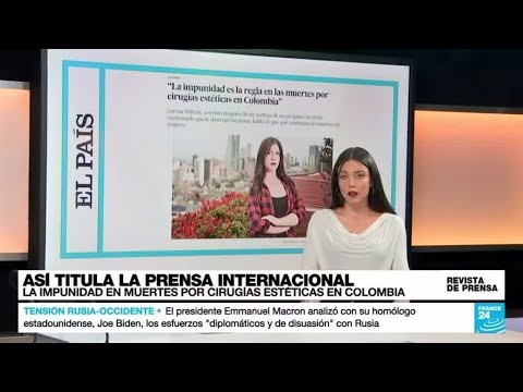 Impunidad en las muertes por cirugía estética en Colombia, denuncia activista en 'El País'