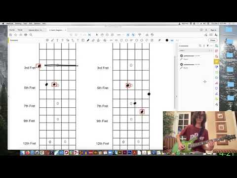 G minor scales and chord shapes - 14 Pos