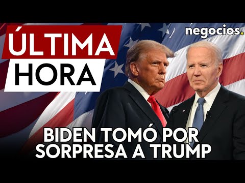 ÚLTIMA HORA | Biden tomó por sorpresa al equipo de Trump con la decisión de no ser candidato