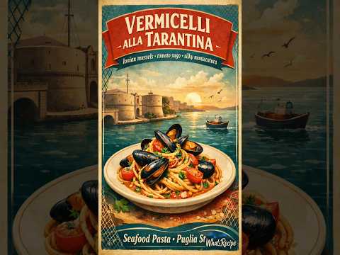 Vermicelli alla Tarantina (Tomato-Braised Mussels) — High-Precision Coastal Pasta