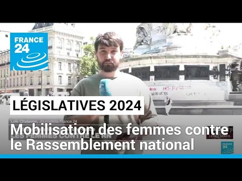 Législatives : journée de mobilisations contre le Rassemblement national • FRANCE 24