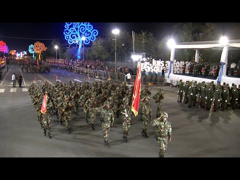 Desfile “Pueblo Ejército” por los 43 años de fundación del Ejército de Nicaragua