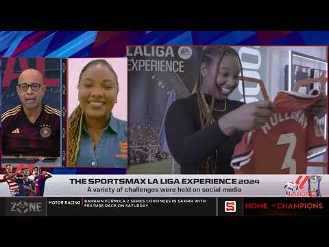 The SportsMax La Liga Experience 2024, A variety of challenges were held on social media