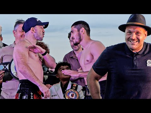 IBA Pro 7 Weigh-In | Batyrgaziev vs Dickens • FULL EVENT ft. Tyson Fury & more!
