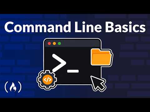 Command Line Basics for Beginners – Full Course