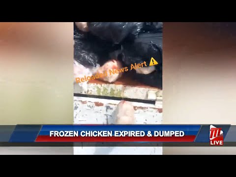 Frozen Chicken Expired And Dumped