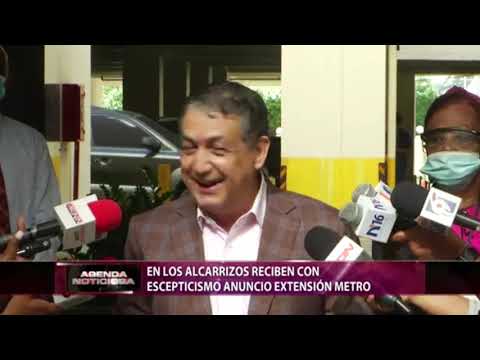 En Los Alcarizos reciben con escepticismo anuncia extensión Metro