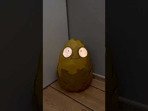 Сделал картошку светильник из PvZ 🥔 тгк: lluiko #pvz #растенияпротивзомби #plantsvszombies #diy