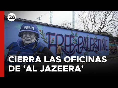 Israel prohíbe a 'Al Jazeera' operar en el país en un intento de controlar la información sobre Gaza