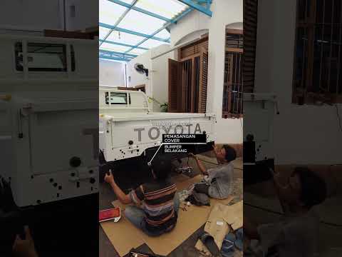 HILUX RANGGA VARIASI (GRILL, HEADLAMP, COVER BUMPER BELAKANG)