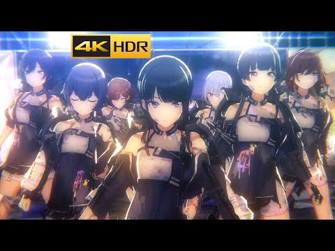 4K HDR「Borderline」(2周年衣装 灯織・咲耶・凛世・冬優子・美琴・円香・羽那)【シャニソン/Shiny Colors Song for Prism MV】