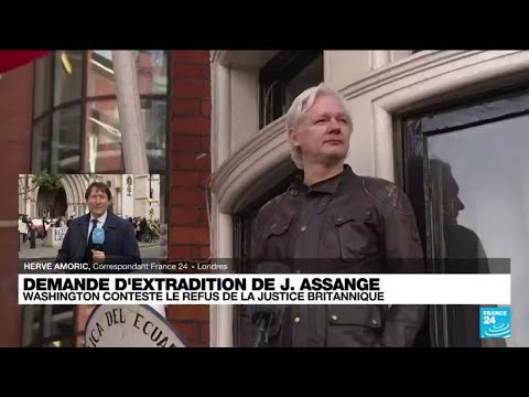 Demande d'extradition de Julian Assange : deuxième jour devant les juges • FRANCE 24