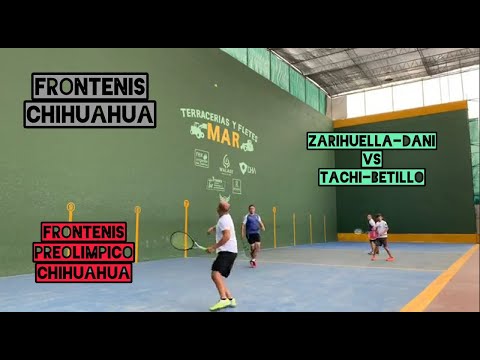 Final Frontenis - Tachi y Betillo VS Dani y Zariguella - Torneo Pelota Preolímpica Chihuahua