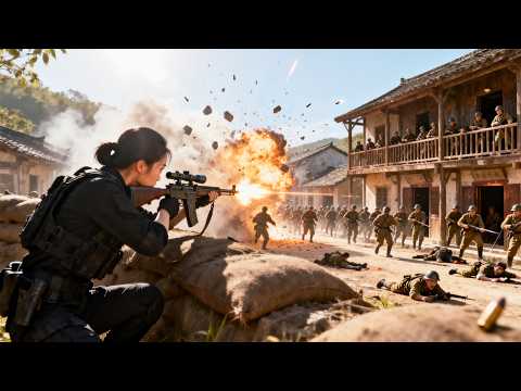 高燃抗战电影！中國特工鎮守村莊，竟遭遇不怕死的日軍入侵，惹怒特工，手持狙擊槍，瞬間殲滅1000名敵人！⚔️ 抗日 MMA _ Kung Fu #action  #抗战 #槍戰 #動作 #抗日電影