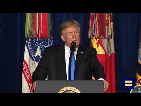 Trump Claims the Military is No Place for Bigotry