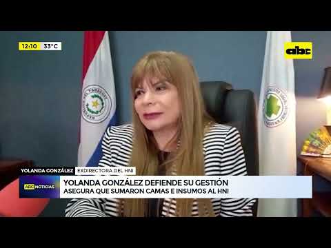 Yolanda González defiende su gestión