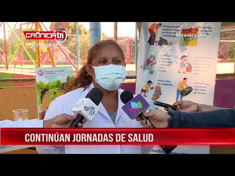 Continúan jornadas salud en Nicaragua
