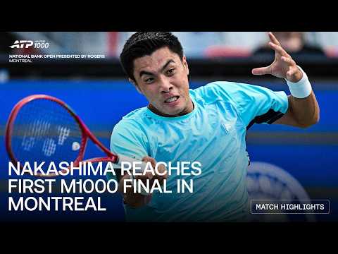 Brandon Nakashima vs Rafael Jodar Highlights | Montreal Masters 2026 Semi-finals
